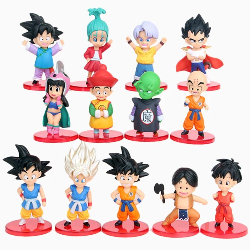Dragon Ball Super fils Goku végéta Broly Buu figurine Dragon Ball ensemble de figurines Anime Figuri