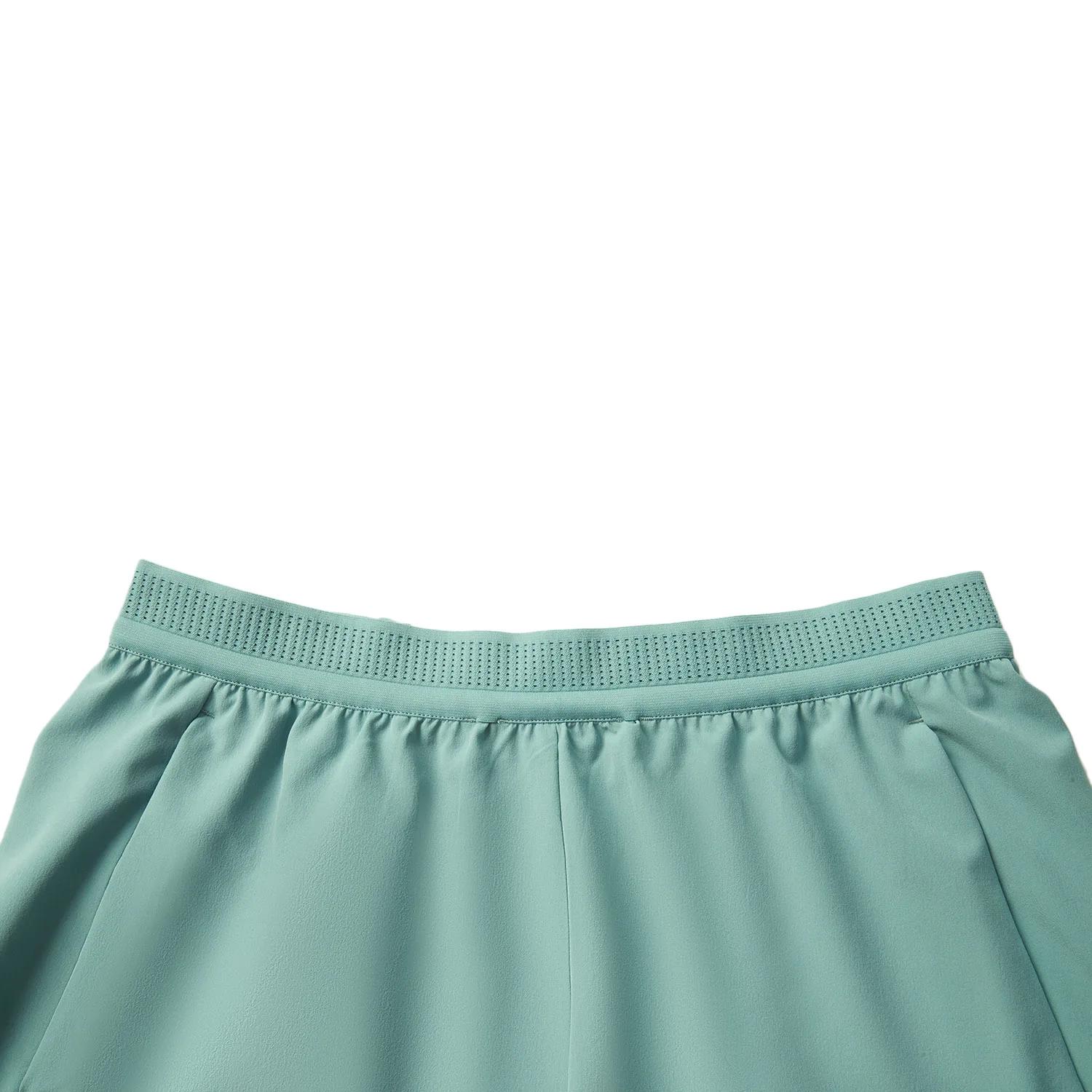 Li-ning short de course pour hommes à sec respirant réfléchissant 88% Polyester 12% élasthanne coupe
