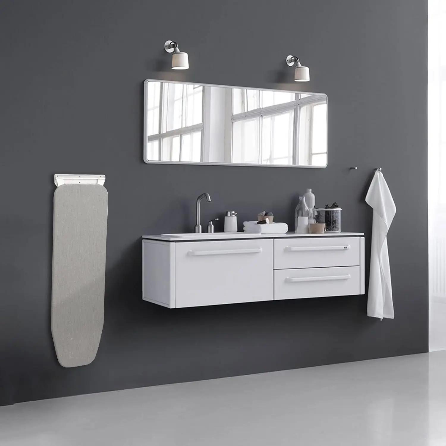Planche à repasser murale pliable, support compact, maison, appartement, petits espaces