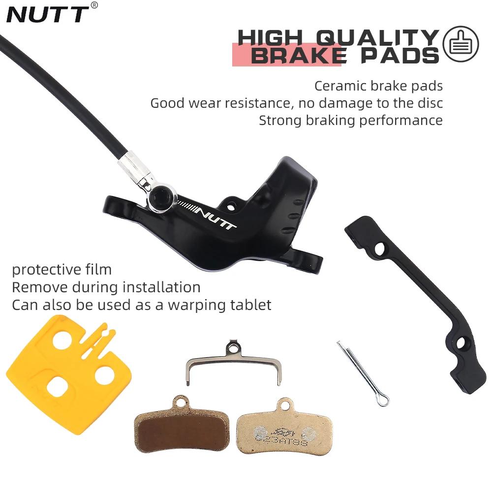 NUTT-Freins hydrauliques pour scooter électrique Kugoo Dualtro, 4 pistons, 140, 160, 180, freins VTT