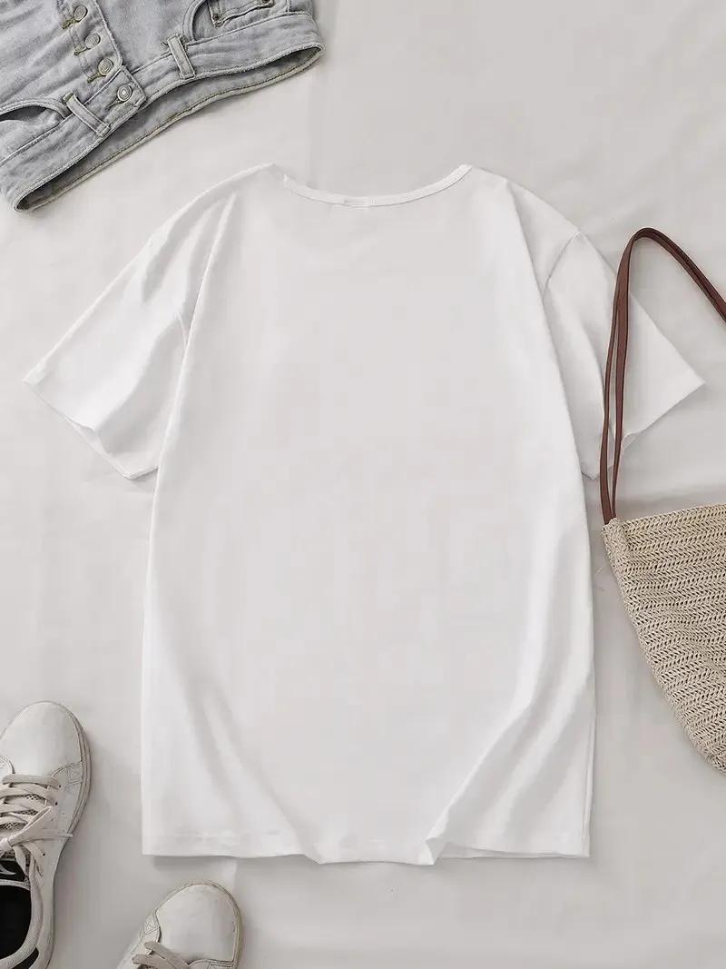 T-shirt vintage Casablanca à motif architectural, streetwear pour homme, manches courtes, été, hip-h