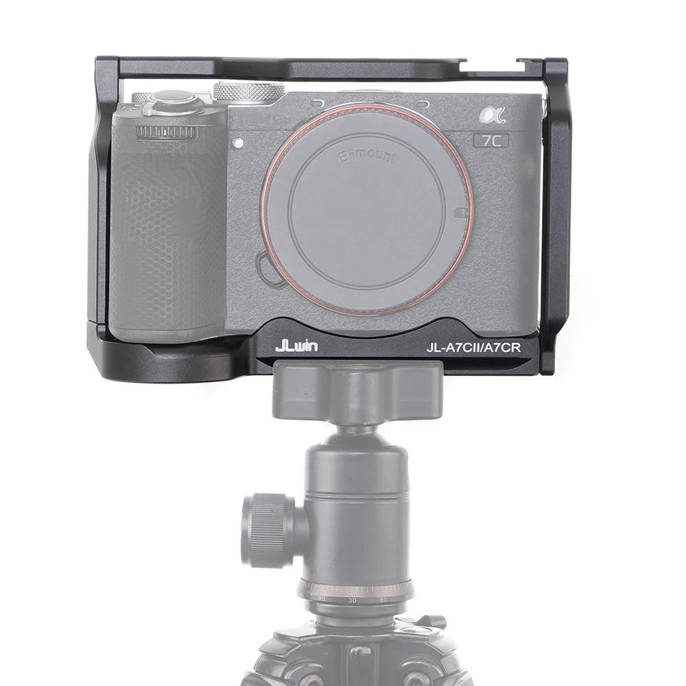 FOTGA Cage de caméra pour Sony A7CII A7CR A7C2 Cage de lapin plate-forme de caméra vidéo accessoire 