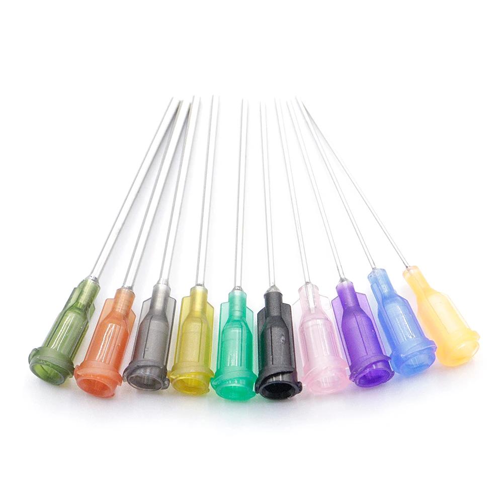 Aiguille de distribution de 14G-30G 38mm, aiguille de distribution de 1.5 pouces utilisée pour rempl