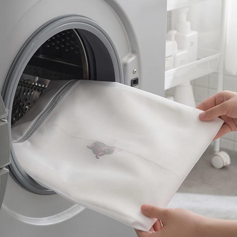 4 pièces/1 pièce/1 ensemble sac à linge en maille sacs de lavage du linge panier à linge en filet gr