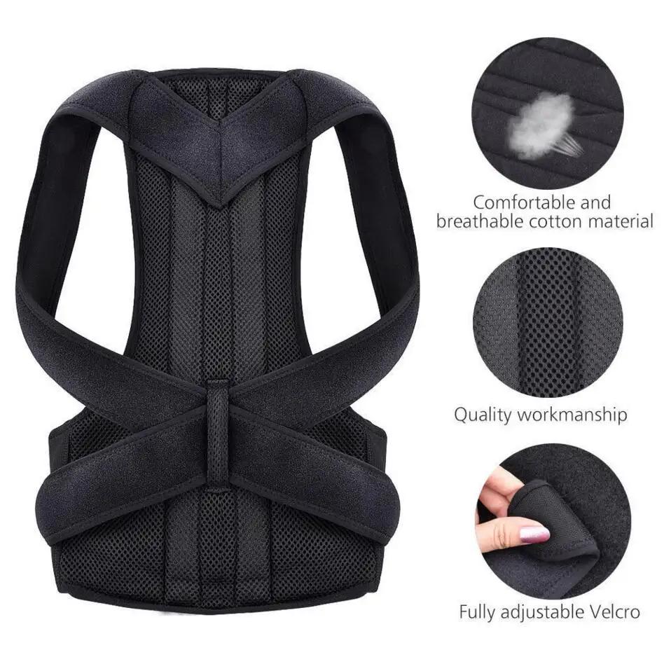 Correcteur De Posture De scoliose réglable, Corset, attelle dorsale, soutien lombaire, correcteur dr
