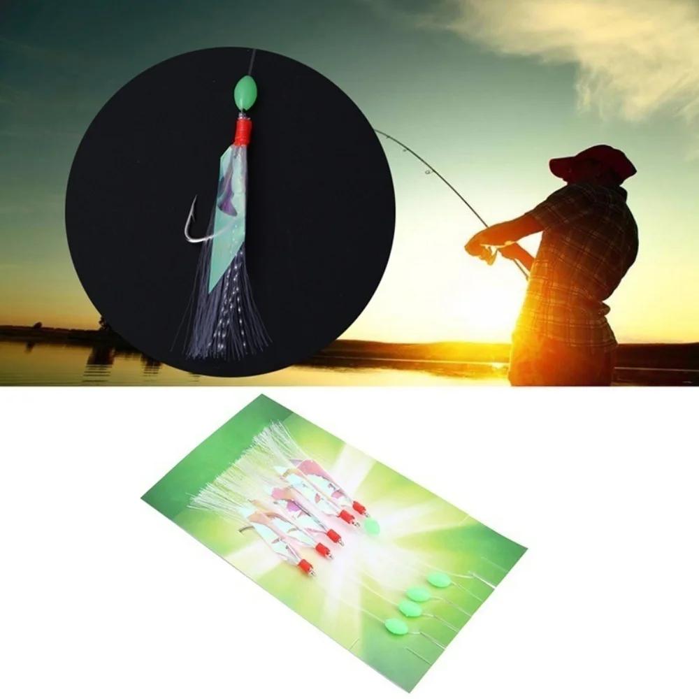 5 pièces/ensemble multicolore doux argent peau de pêche leurre ensemble Imitation poisson crevette a