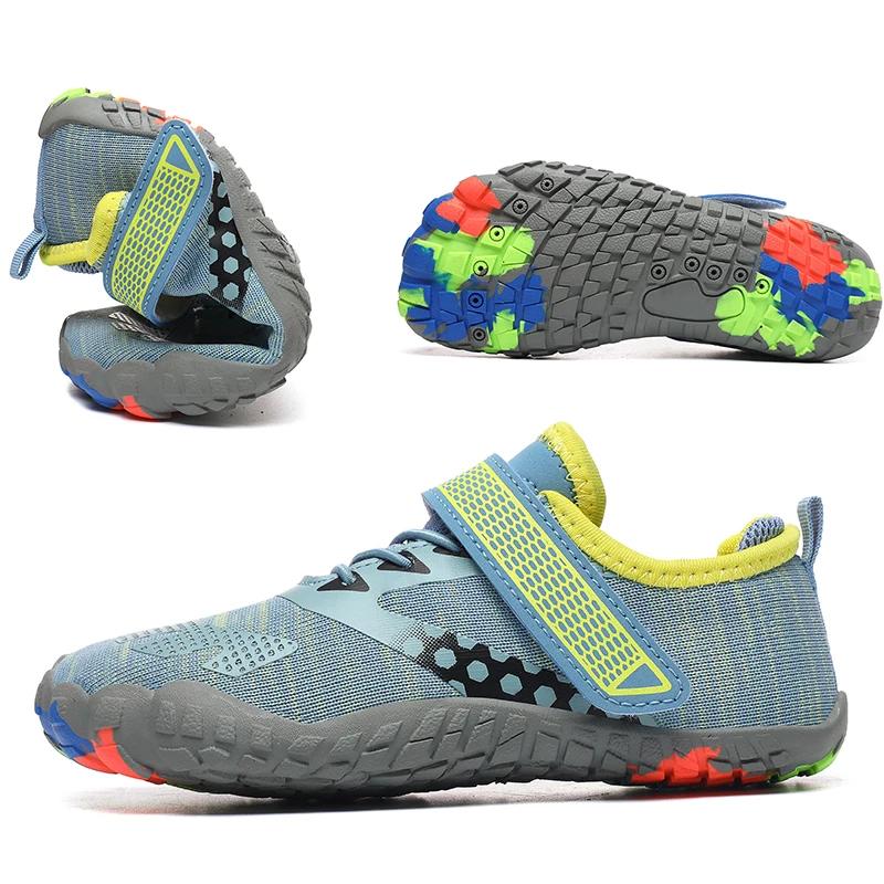 Chaussures d'eau pour enfants chaussures d'eau pieds nus de plage à séchage rapide sandales de natat