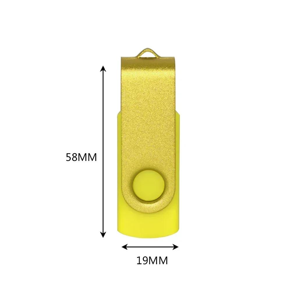 Clé USB avec Logo personnalisé offert, 100 pièces/lot, support à mémoire de 1GB 2GB 4GB 8GB 16GB 32G