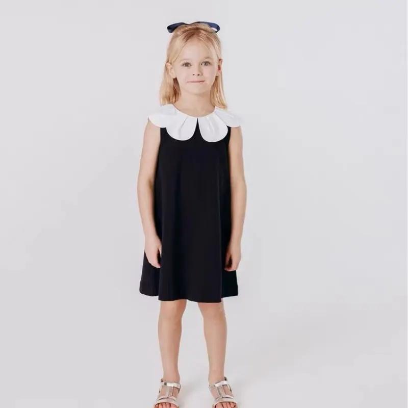 Robe de princesse à col claudine pour bébé fille, vêtements de fête d'anniversaire pour enfant en ba