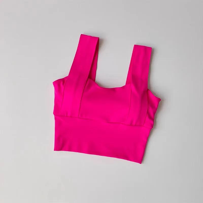 Femmes Sexy culture hauts Yoga soutien-gorge femme Streetwear sans manches Camis sans couture Sport