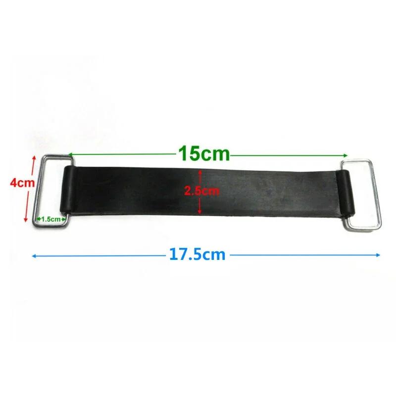 2 pièces ceintures en caoutchouc noir 175*25mm pour motos Tricycles Scooters moto en caoutchouc batt