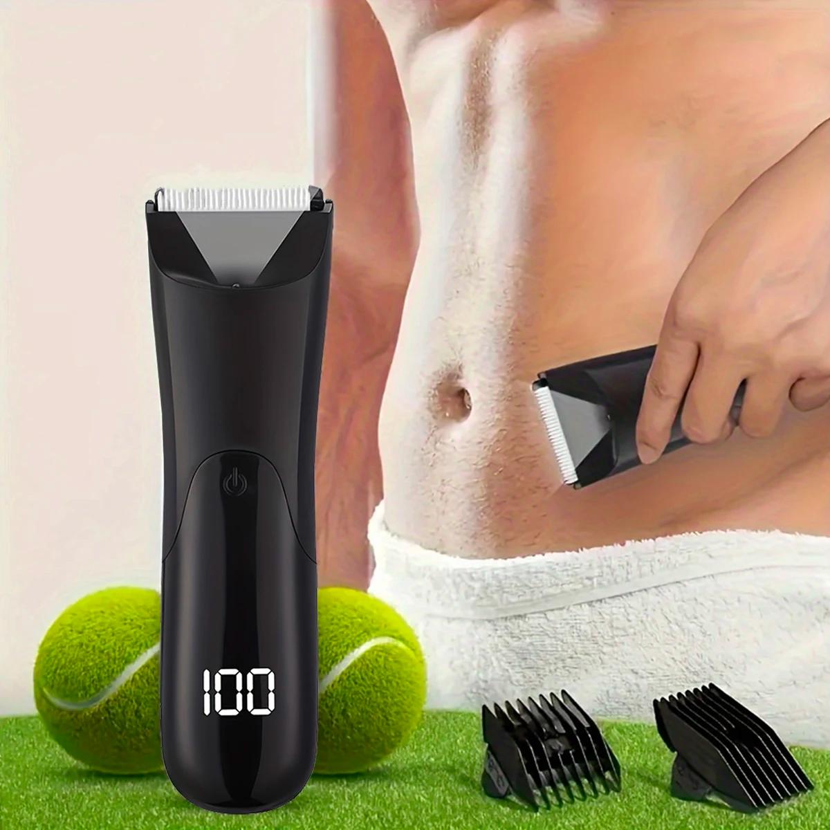 Homme corps tondeuse épilateur aine Trimer pour homme barbe rasoir poitrine cheveux épilateur aissel