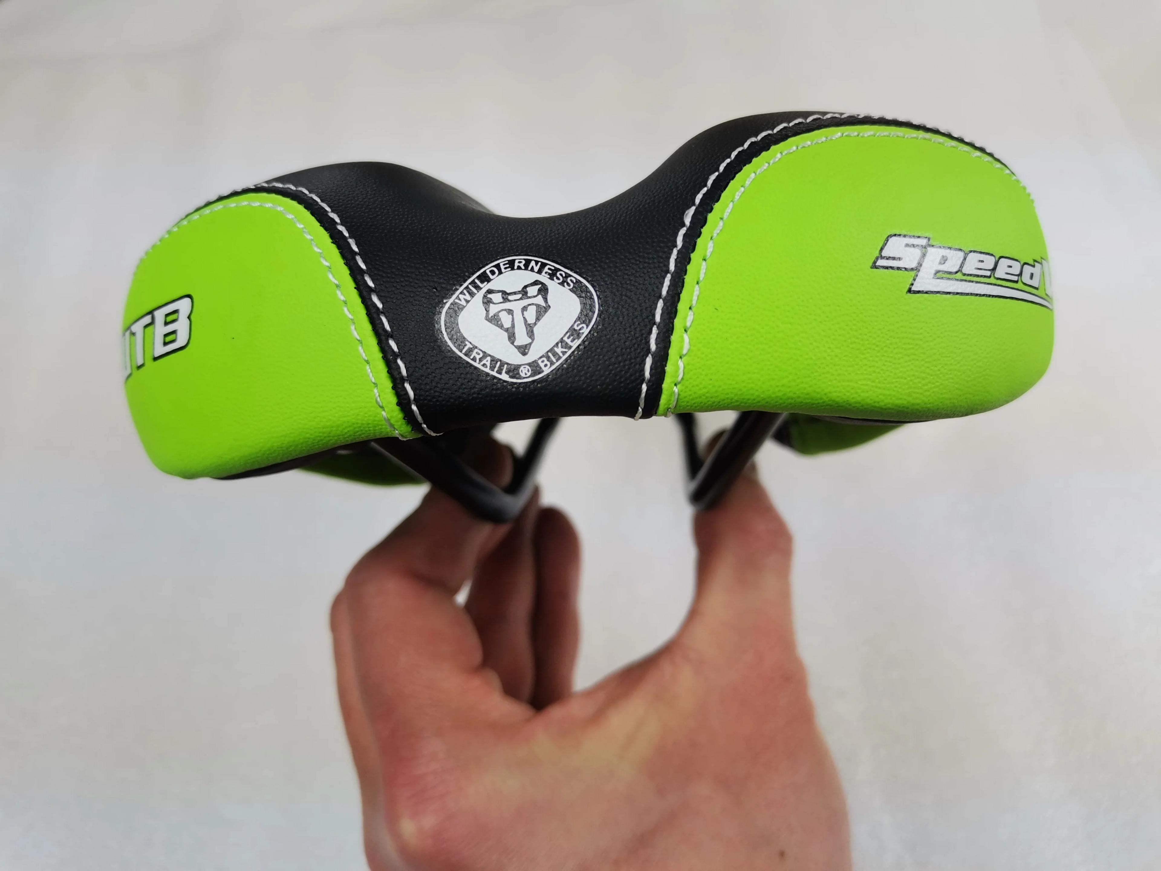WTB Speed Selle VTT Noir Vert - Selle en V confortable pour vélo de ville et VTT - Ancien stock neuf