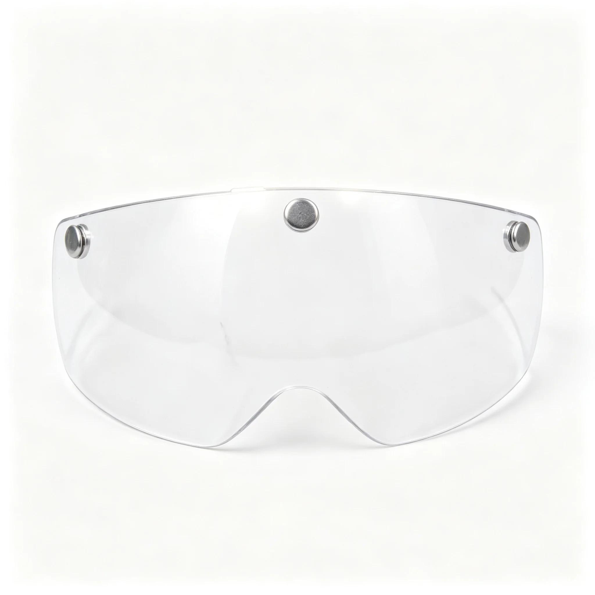 Visière magnétique pour casque de cyclisme, UV400, anti-éblouissement, lentille en polycarbonate de