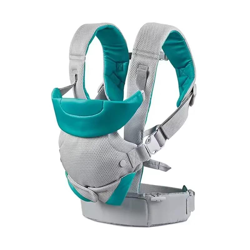 Sangle Multifonctionnelle 4 en 1 pour Bébé, Sangle pour Nouveau-Né et Tout-Petit, Sac Kangourou Conv