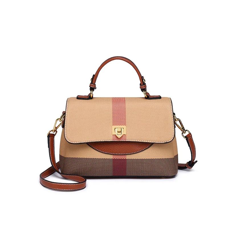 Sac à langer chic et décontracté pour femme, sac à main élégant en cuir à bandoulière, design minima