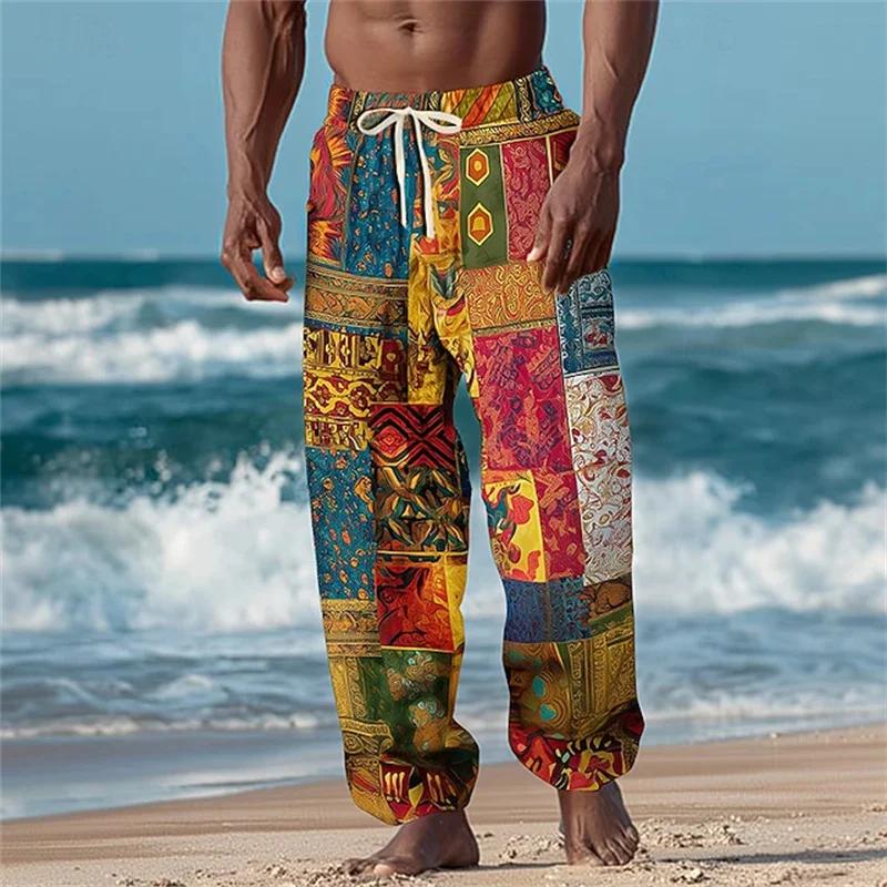 Pantalon large pour homme imprimé en 3D, de haute qualité, confortable et tendance, pantalon imprimé