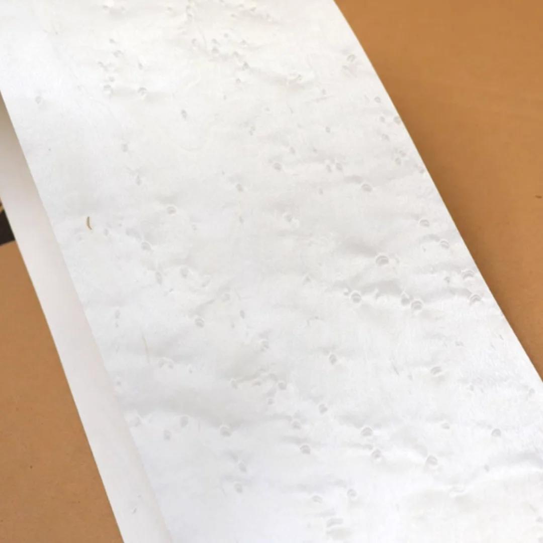 Placage en bois d'oeil d'oiseau en érable naturel, meubles de bricolage, haut-parleur de maison, L:2
