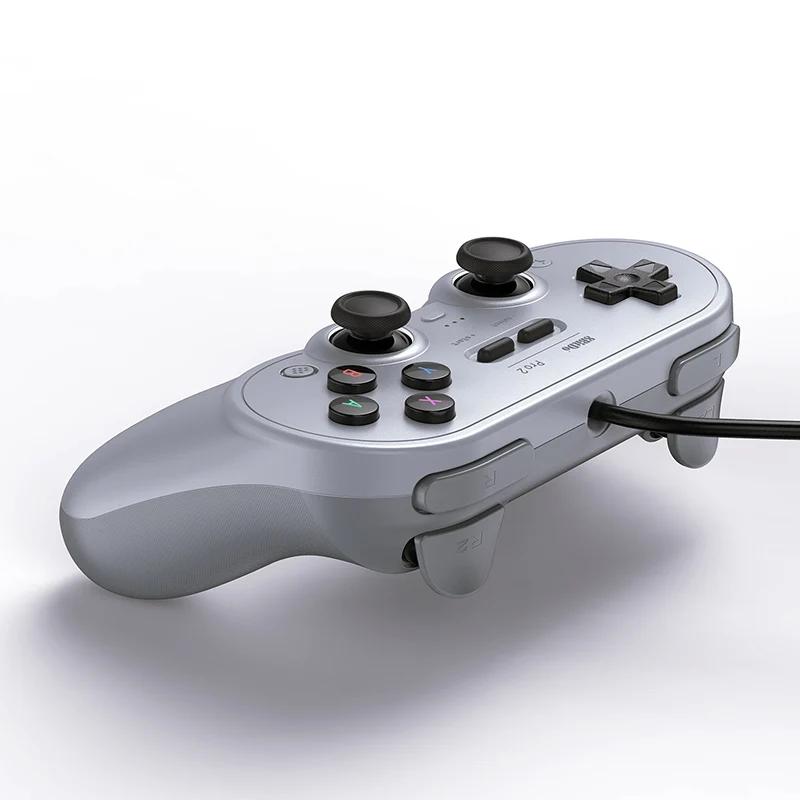 8BitDo Pro 2 manette de jeu filaire contrôleur USB pour Nintendo Switch Windows Steam Raspberry Pi N