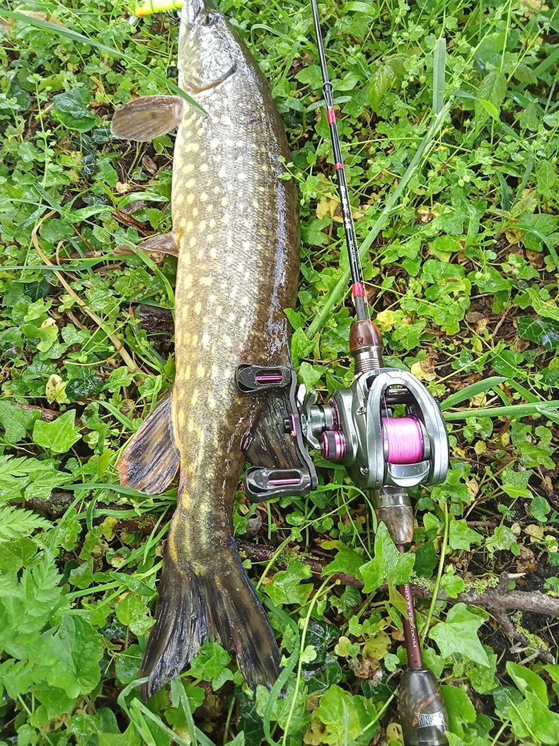 Kingdom 135g moulinet de pêche Ultra léger bobine appât Finesse Baitcasting moulinet Micro monstre 7