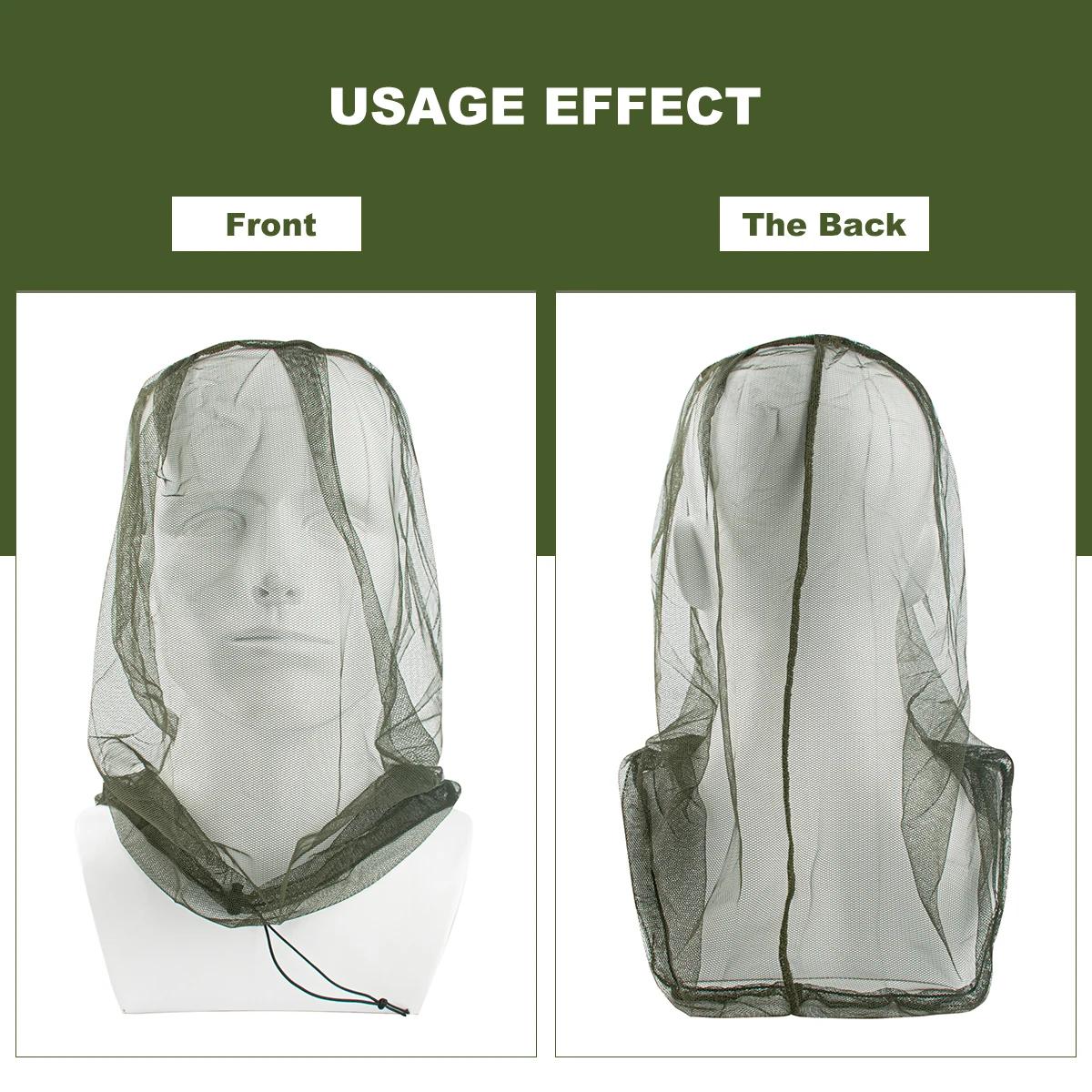 Filet de protection faciale Ultra Large et Long, 1 pièce, maille à trous Extra fins, doux et Durable