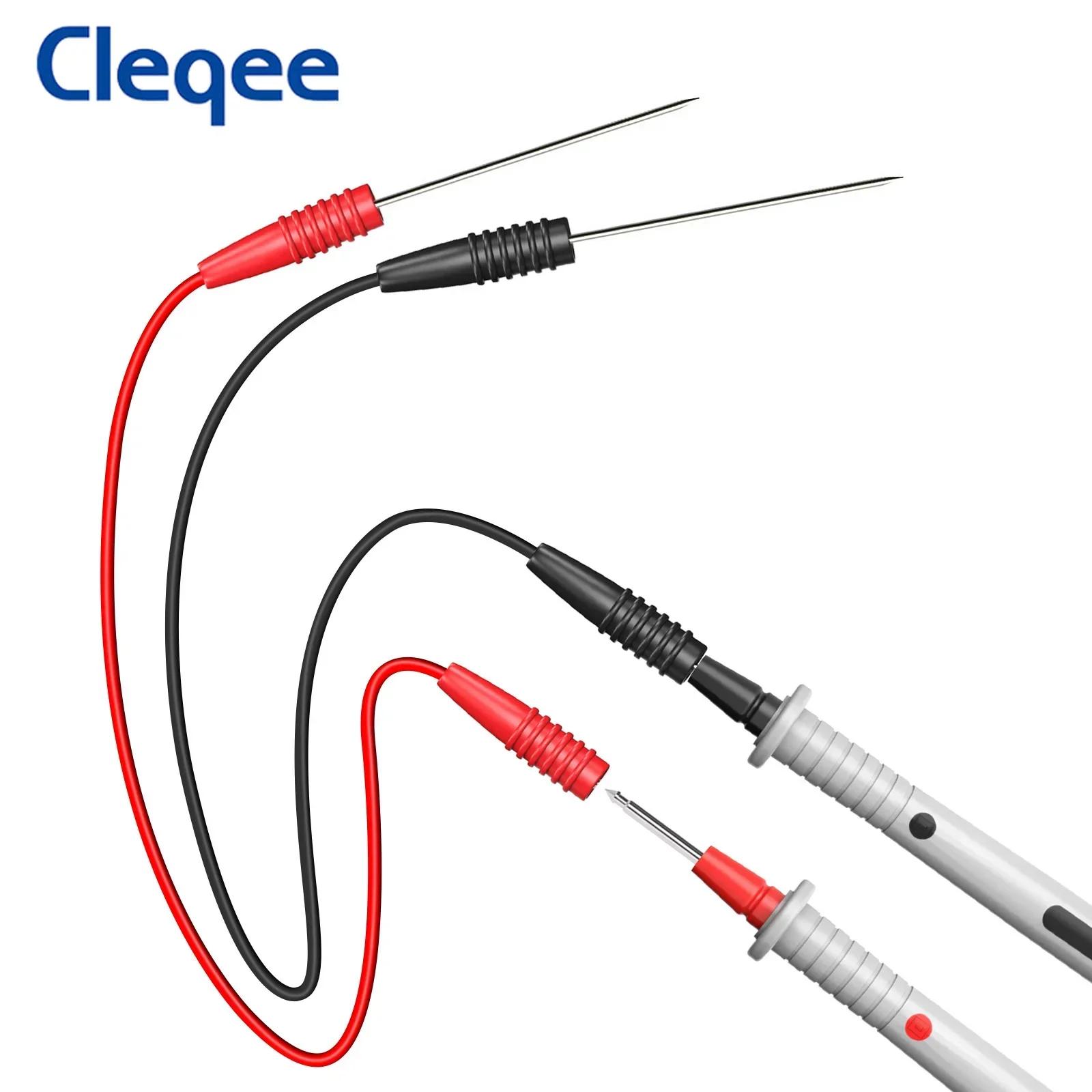 Cleqee P1046 aiguilles de perforation pointues de 0.7mm fils de perçage avec douille à ressort intér