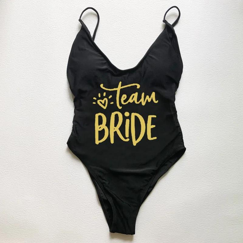 Maillot de bain une pièce rembourré, Sexy, pour femmes, ensemble deux pièces, imprimé amour de la ma
