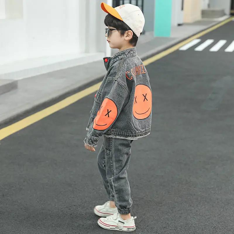 Ensemble de Vêtements pour Garçon, Survêtement Demin pour Enfant de 3 à 13 ans, Printemps et Automne