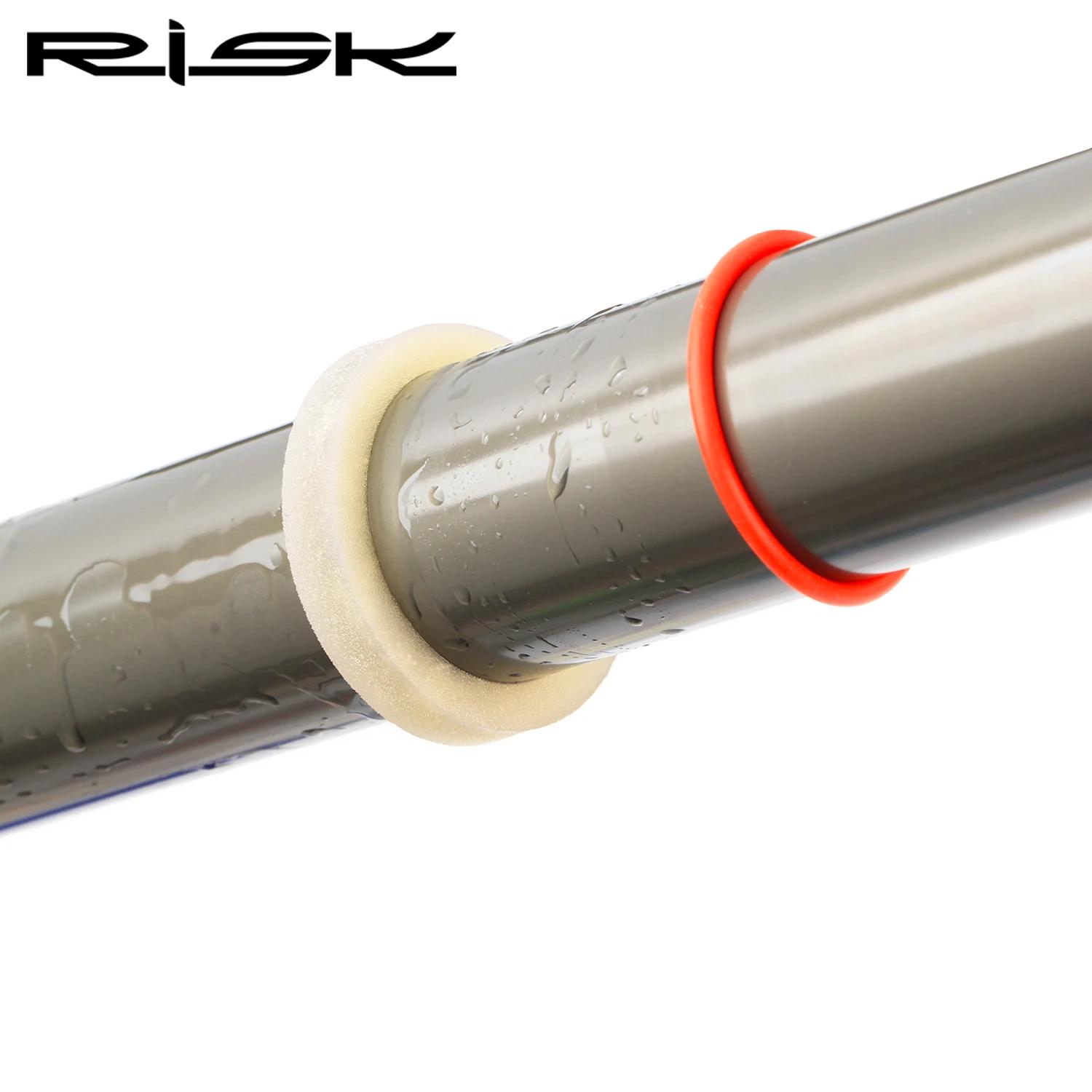 2 pièces risque fourche de vélo éponge anneau huile scellé mousse pour vélo Suspension fourche épong