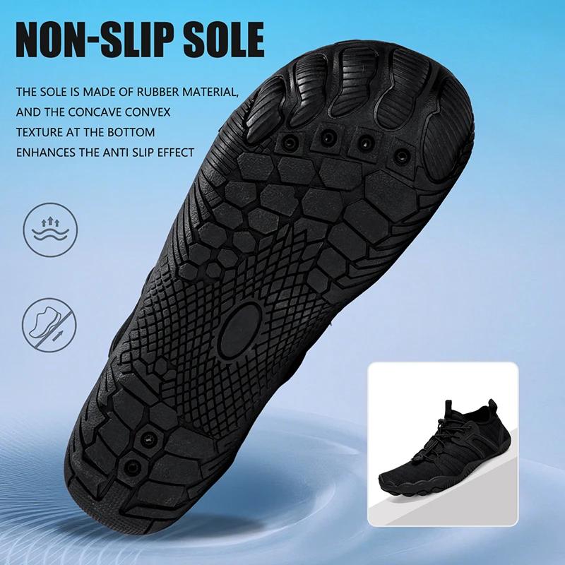 Nouvelles chaussures aquatiques unisexe 2026 à séchage rapide pour la plage, la natation, le fitness