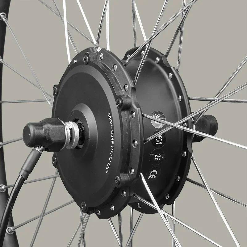 Moteur de moyeu de roue avant et arrière de vélo électrique 36V 48V 350W 500W dweтор для gegelei Б K