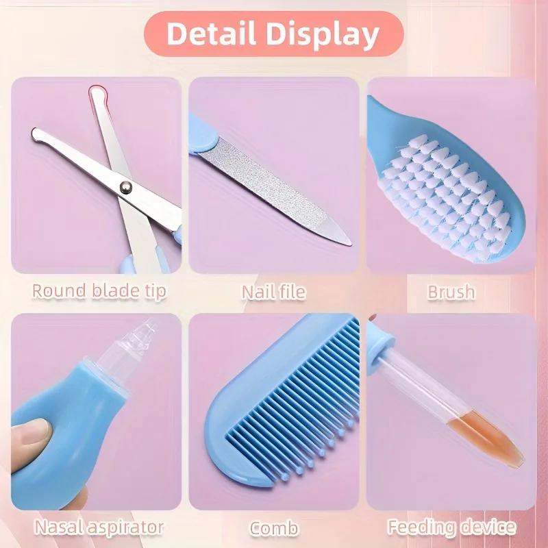 Ensemble mère et bébé, coupe-ongles pour enfants, mangeoires à médicaments, ensemble de 20 pièces, b