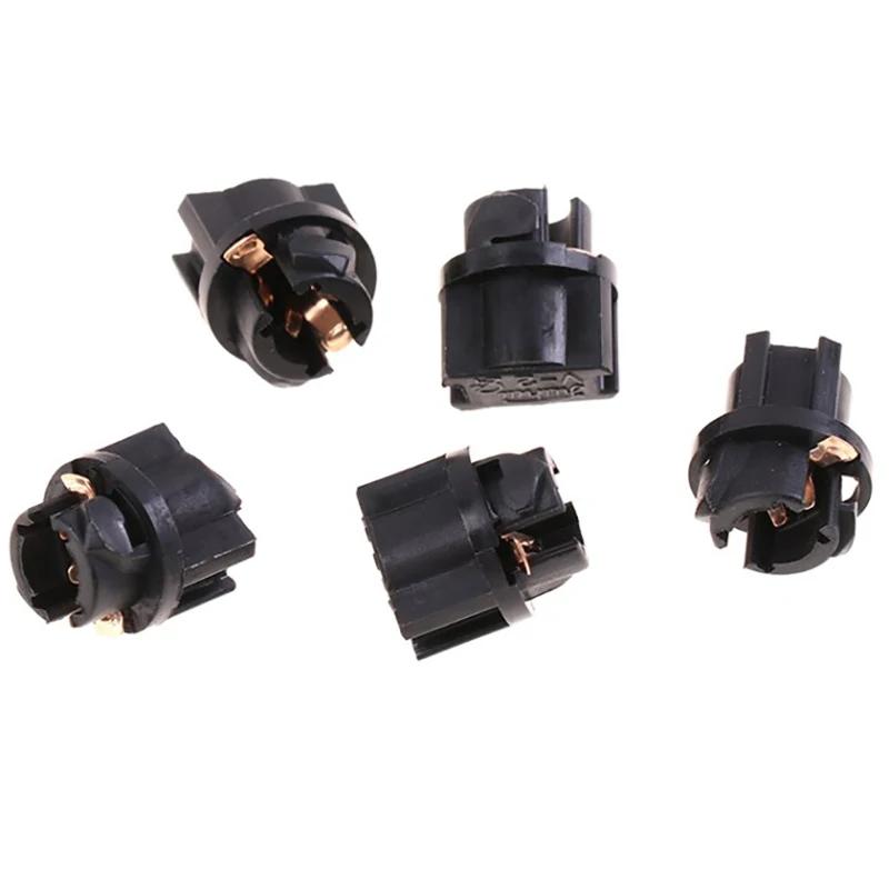 Support de lampe de remplacement, lot de 5 pièces, lampe de signalisation T5, LED, torsadé, tableau 