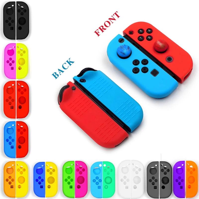 Coque en silicone pour manette Switch Joycon, accessoires de remplacement Nintendo Switch OLED, poig