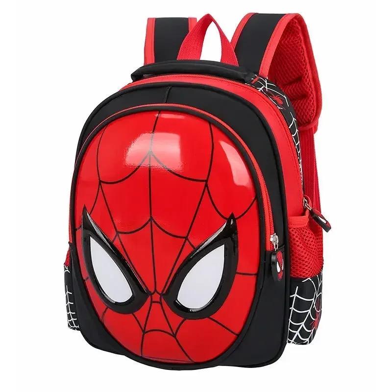 Sacs à dos Spiderman Kawaii, sacs d'école pour étudiants, super-héros, dessin animé 3D stéréo, sac à