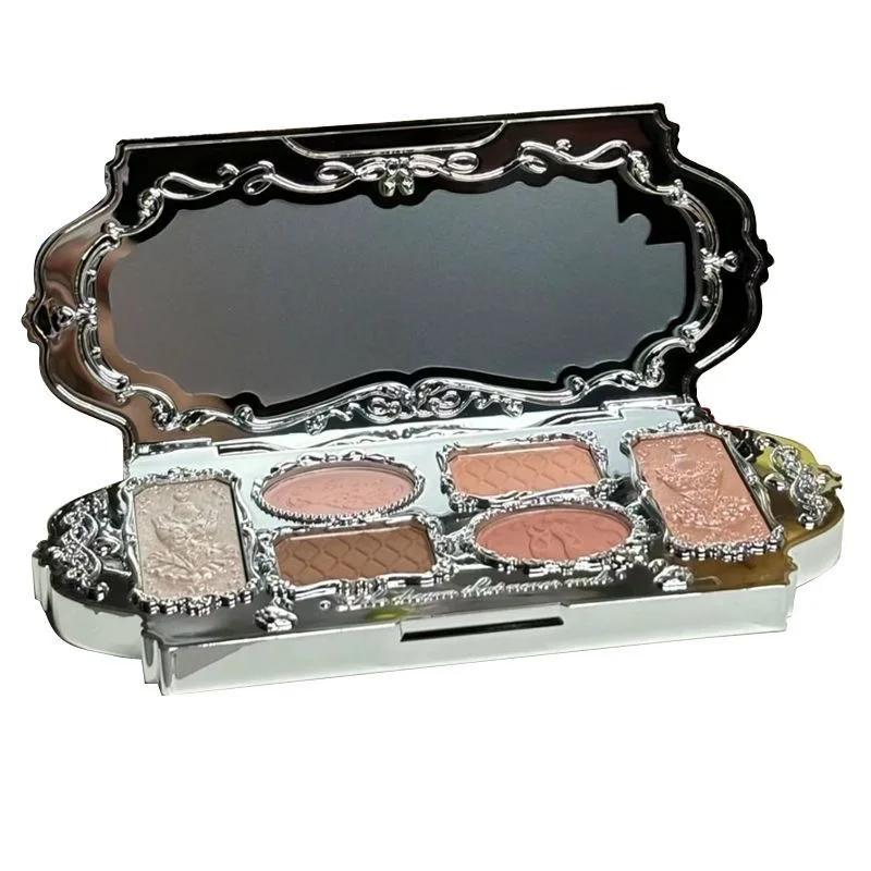 Flower Knows Swan Ballet fard à paupières Palette mat Fine miroitant perle visage Palette 6 couleurs