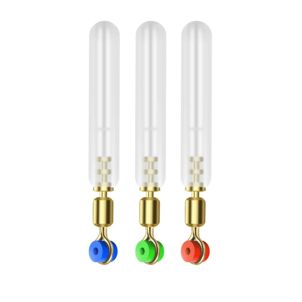 DNDYUJU 10 pièces support de flotteur de pêche en Silicone tête en cuivre pivotante à 360 degrés rot