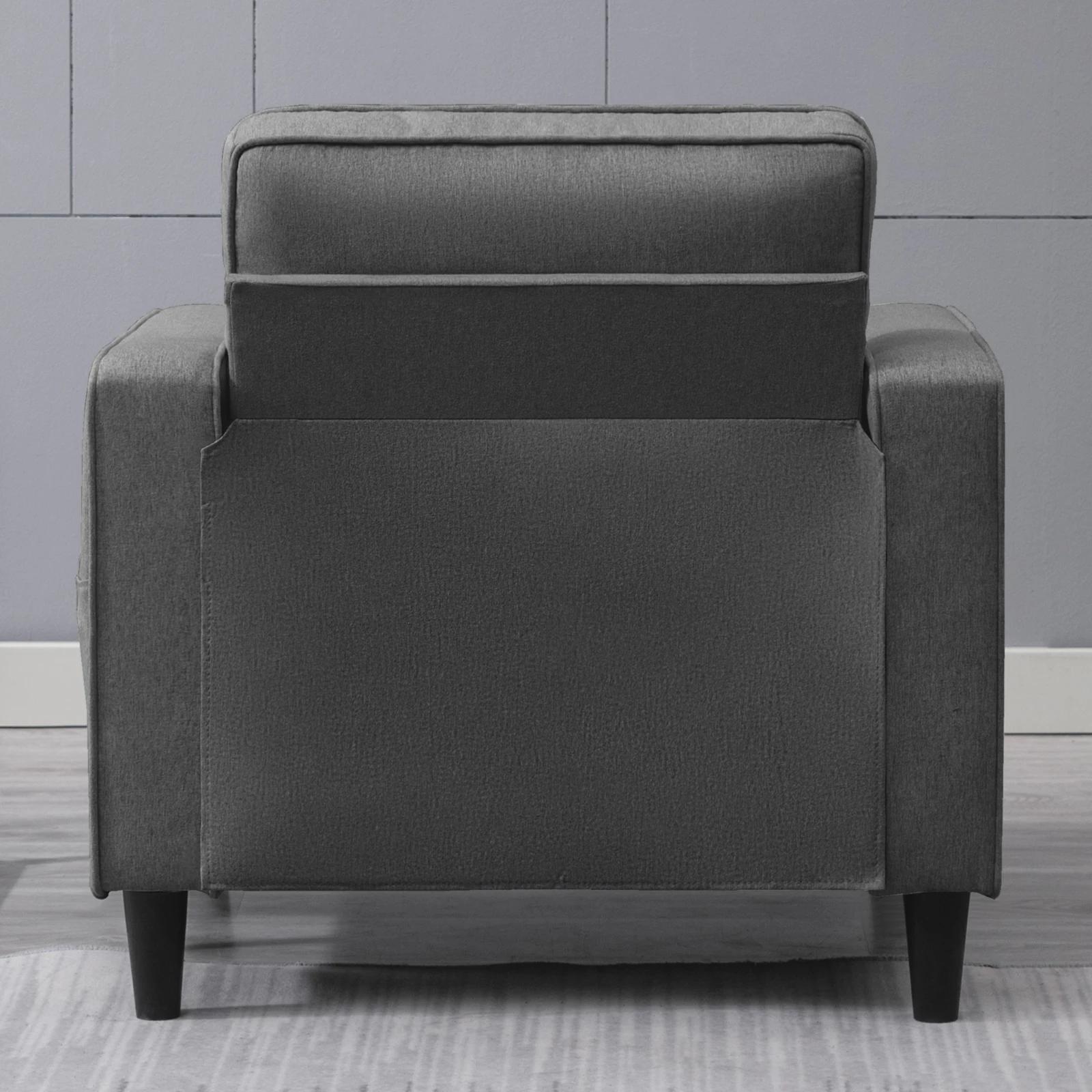 HORGgland-Canapé sectionnel convertible O, ensemble de canapés modernes pour salon, appartement, bur