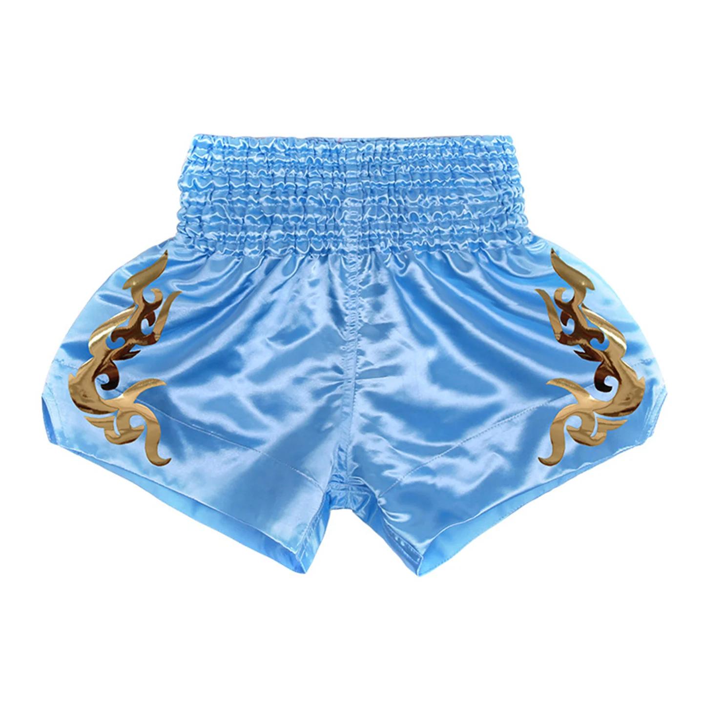 Anotherboxer Muay Thai Shorts Authentique broderie boxe troncs adultes et enfants combat gratuit San