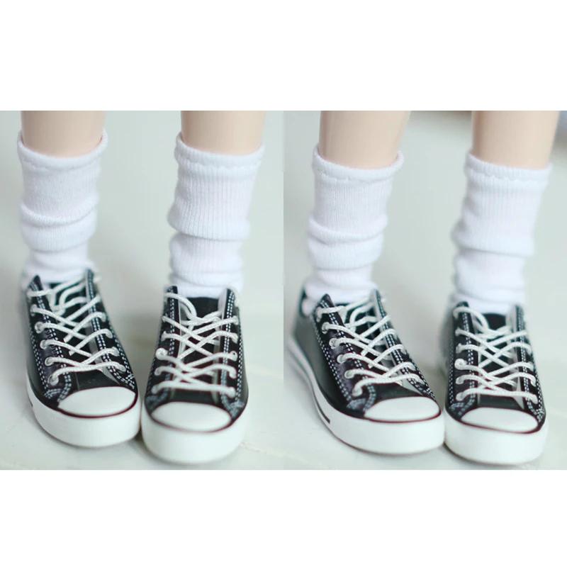 Une paire de chaussettes de poupée Blyth, chaussettes longues de couleur Pure pour Blythe Licca Azon