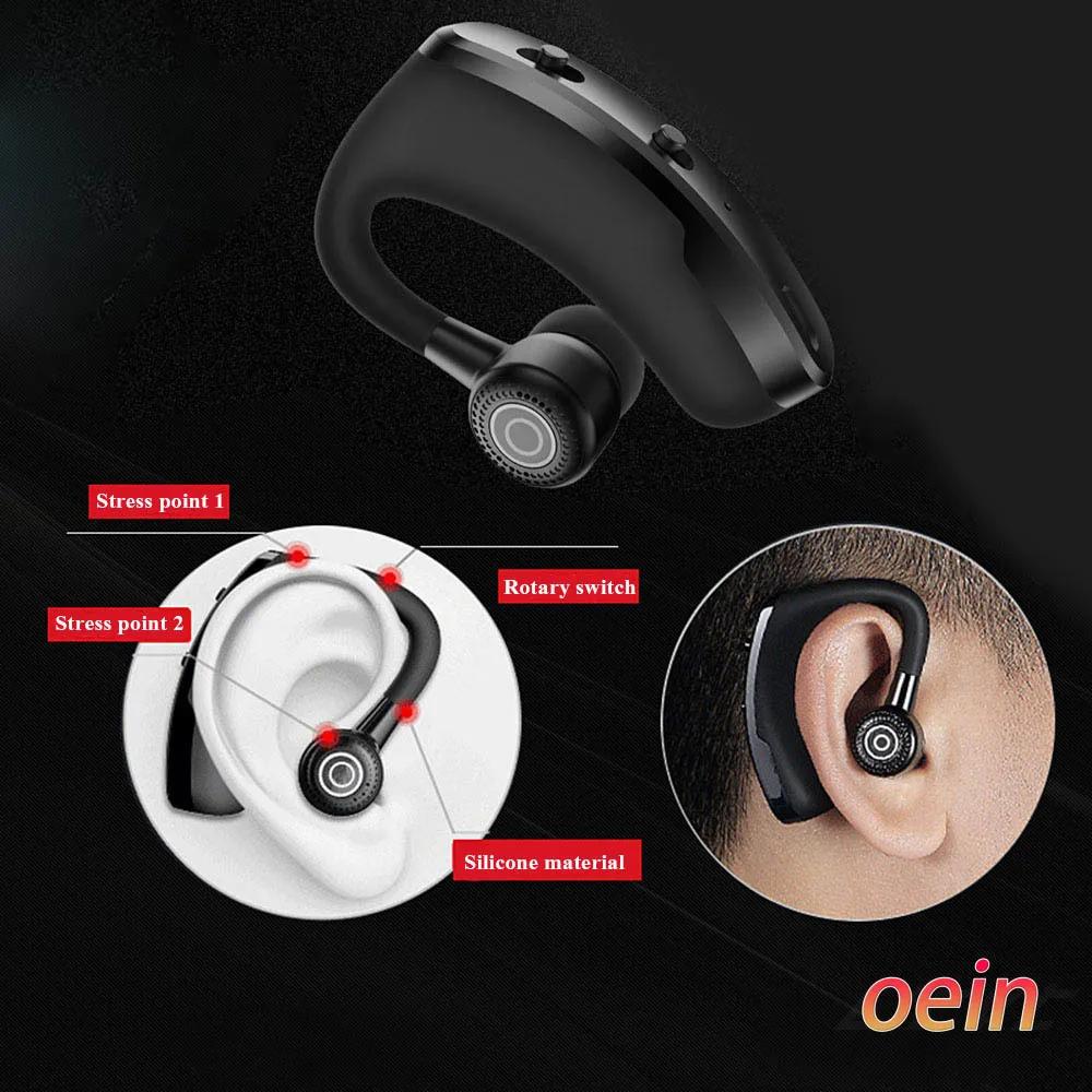 Écouteurs sans fil Bluetooth V9, casque d'écoute, oreillettes de sport, mains libres, pour iPhone Sa