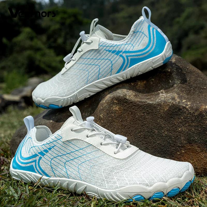 Chaussures de pataugeoire de plage pieds nus, chaussures de sport aquatiques respirantes à séchage r