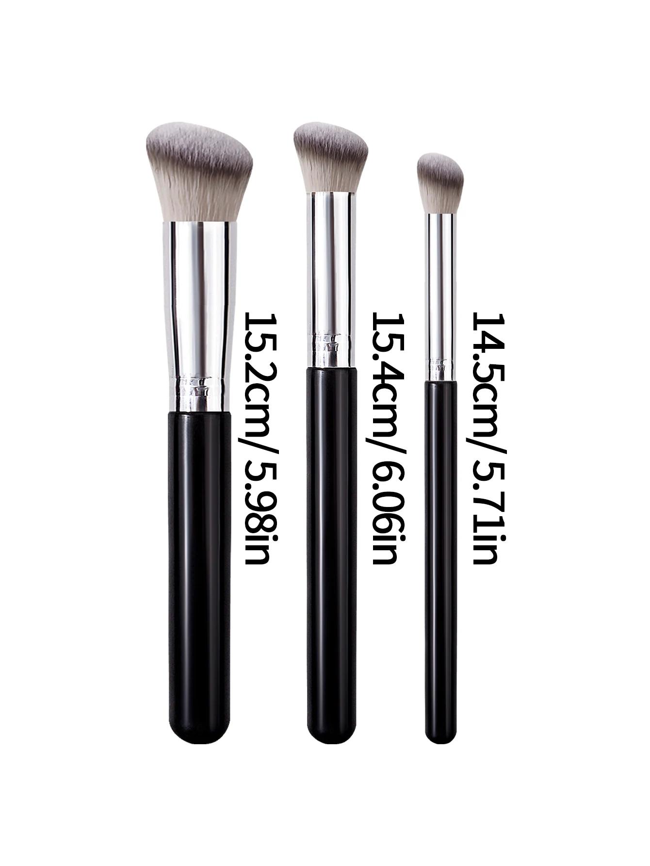 Pinceau correcteur de fond de teint, pinceaux de fard à joues de Contour de qualité supérieure, pinc