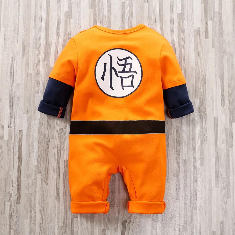 Barboteuse végéta pour bébé, tenue d'entraînement pour nouveau-né Kuririn Roshi, Costume Cosplay d'h
