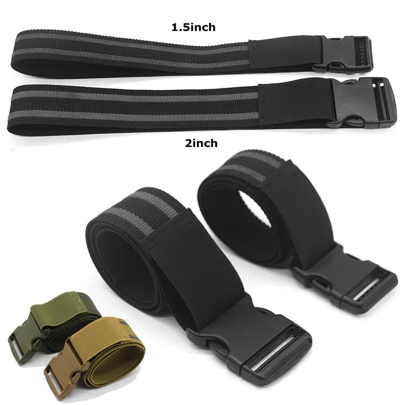 Sangle de cuisse élastique multi-usage tactique pour holster universel QLS 19 22 GL 17 M9, accessoir