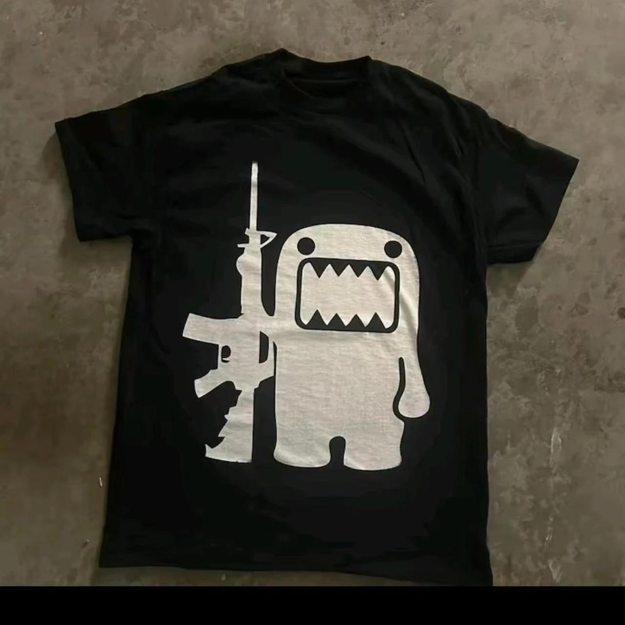 2025 été strass motif drôle T-Shirts quotidiens hommes et femmes Simple bloc de couleur polyvalent g