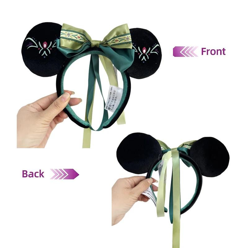 DISNEY ThéCESS-Bandeau de sauna Oreilles de souris, Loungefly, Vêtements de sauna de nuit effrayant 