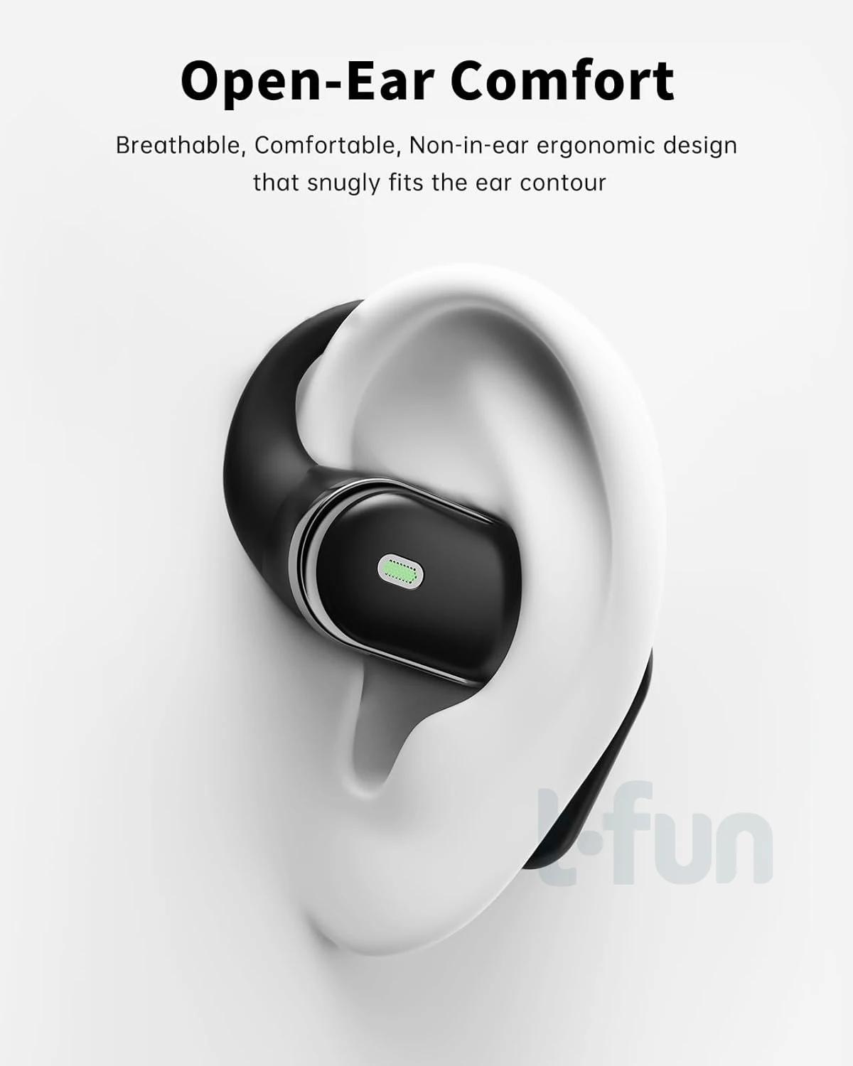 Écouteurs intra-auriculaires Bluetooth 5.4, avec micro antibruit ENC, appels clairs et son Hifi, vér