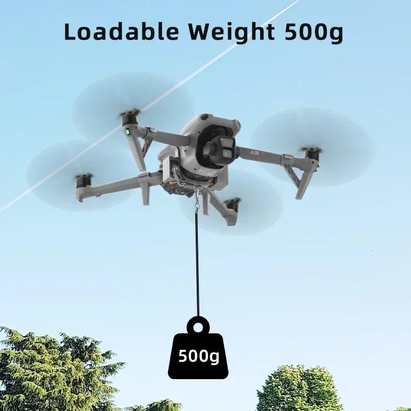 BRDRC LED système de contrôle Airdrop pour DJI Air 3S/Air 3 lanceur de Drone appât de pêche/bague de