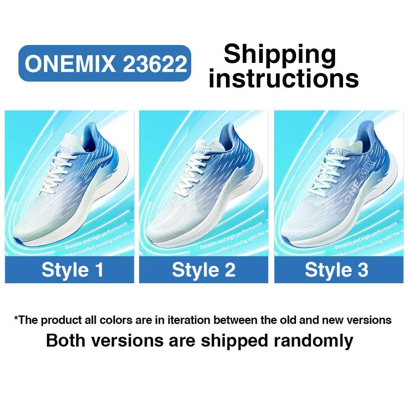 ONEMIX – chaussures de course à coussin d'air, baskets de sport respirantes pour l'extérieur, légère